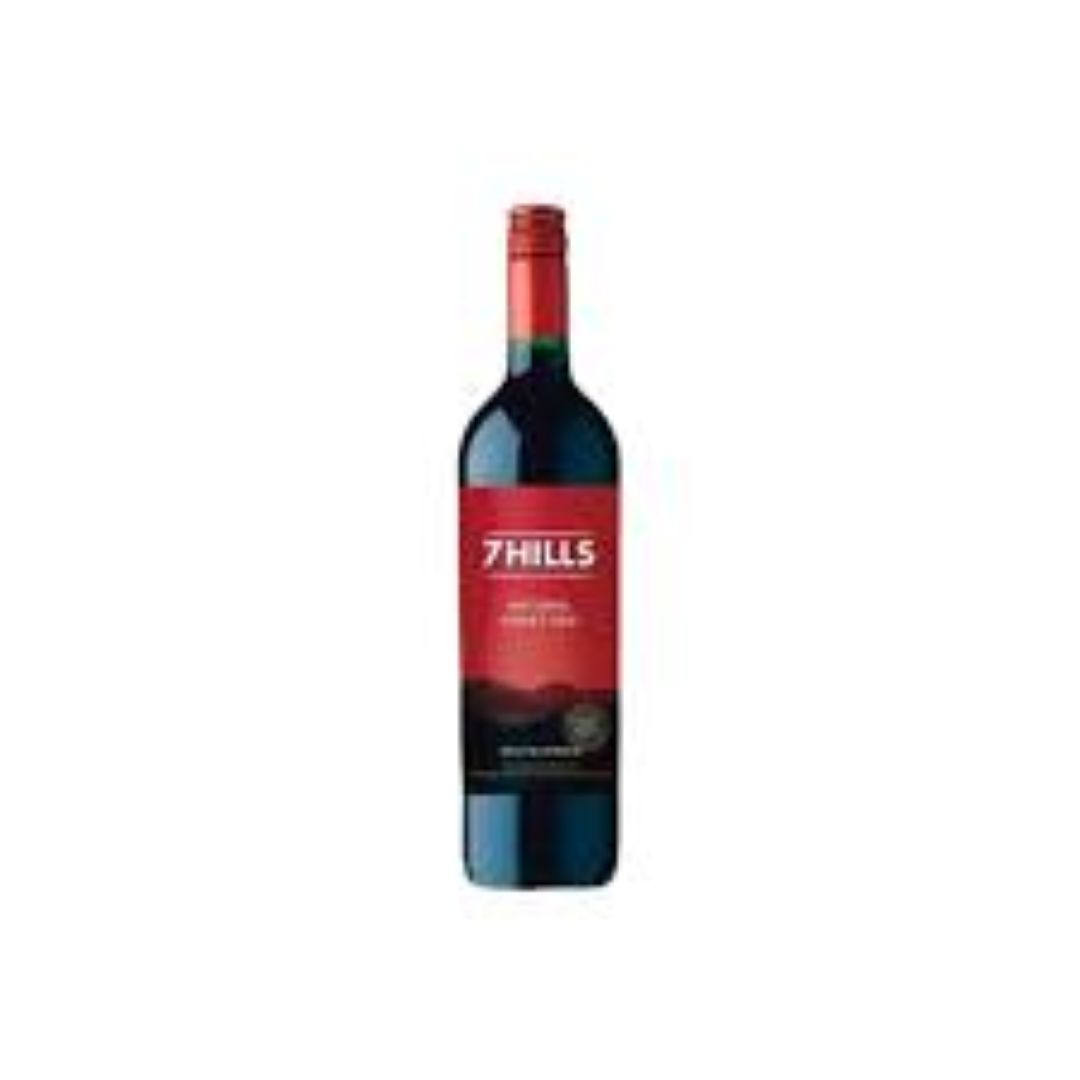 7 HILLS NATURAL SWEET RED 750ML